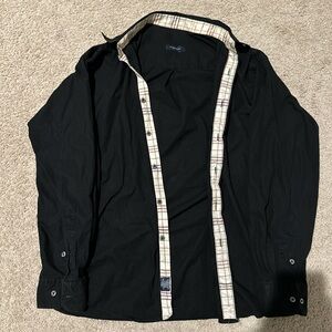 Luxury Burberry plaid shirt